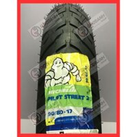 Vỏ Michelin Pilot Street 2 90/80/17, 120/70/17 vỏ trước sau Winner 150, Exciter 150/155 không ruột