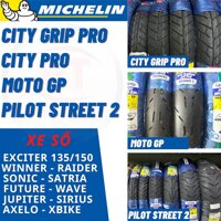 ♦◘✟Vỏ Michelin xe số Pilot Street 2 - Moto Gp City Grip Pro Pro. 60/90-17 70/90-17 đến size 150/60-17