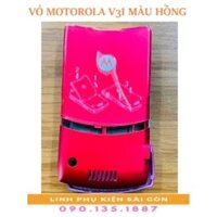 VỎ MOTOROLA V3I MÀU HỒNG