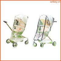 Vỏ mưa trong suốt WIT Bảo vệ chống gió thoáng khí Tấm chắn thời tiết chống bụi