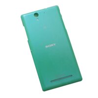 Vỏ nắp Pin (nắp lưng) Sony Xperia C3 D2502 D2533 màu Xanh [bonus]