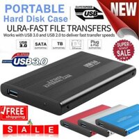 Vỏ Ngoài Ổ Cứng SSD 3TB USB 3.0 2.5 "SATA Hộp Đựng Ổ Đĩa Di Động HDD