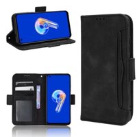 Vỏ nhiều khe cắm thẻ ASUS ZenFone 10 5G Ví da PU Khóa từ tính Flip Cover