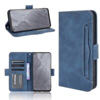 Vỏ nhiều khe cắm thẻ Realme GT Master Wallet Case Da PU Khóa từ tính Flip Cover