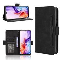 Vỏ nhiều khe cắm thẻ ZTE Blade V70 Max Ví Nubia V70 Max Da PU Khóa từ tính Flip Cover