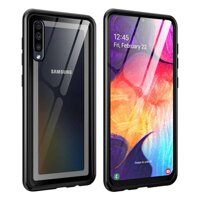 Vỏ Nhôm Cao Cấp Sang Trọng Giáp Kim Loại Bao Da Coque Dành Cho Samsung Galaxy Samsung Galaxy A50 Điện Thoại Ốp Lưng Khung Mỏng Vỏ Ốp Lưng Lưng Trong Suốt Rõ Nét Bao ks0187