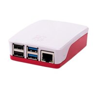 Vỏ nhựa cho bo mạch Raspberry Pi 4 - Màu Trắng