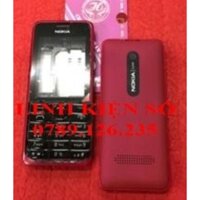 VỎ NOKIA 301 MÀU ĐỎ