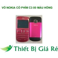 VỎ NOKIA CÓ PHÍM C3 00 MÀU ĐEN