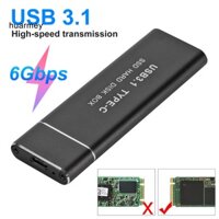 Vỏ Ổ Cứng Di Động huarmey f018c Chống Tĩnh Điện m2 ngff Sang type-c usb31 Cho laptop