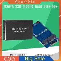 Vỏ ổ cứng SSD Mini USB 3.0 sang mSATA Vỏ ổ cứng gắn ngoài