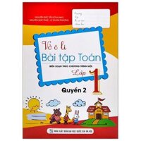Vở Ô Li Bài Tập Toán Lớp 1 Quyển
