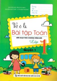 Vở Ô Li Bài Tập Toán Lớp 1 Quyển 1 - KV