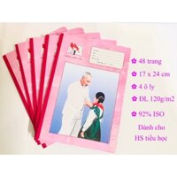 Vở ô ly luyện chữ đẹp Bác Hồ 48 trang - vở học sinh cao cấp phần thưởng mẫu mới nhất, chất lượng 6 sao, không nhòe