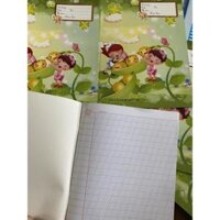 Vở ô ly nghiêng thầy Ánh-4 ô ly,48 trang,bìa Duplex,vở viết,vở luyện chữ...