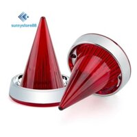 Vỏ ống kính tín hiệu rẽ bom khói để lưu diễn đường Glide Road 3-1 / 4 Inch Đèn báo rẽ phẳng