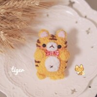 Vỏ ốp Airpod 1/2/3/pro Tiger móc len handmade
