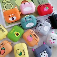 Vỏ Ốp Case TAI NGHE , bao đựng tai nghe không dây bluetooth Tặng kèm móc