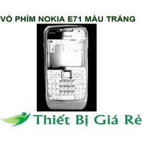 VỎ PHÍM NOKIA E71 MÀU TRẮNG