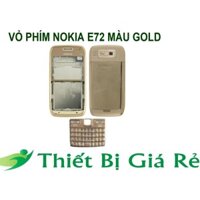 VỎ PHÍM NOKIA E72 MÀU GOLD