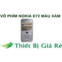 VỎ PHÍM NOKIA E72 MÀU XÁM