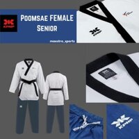 Võ Phục Quyền Taekwondo Cho Nữ Tặng Kèm Móc Khóa Quyền Taekwondo x Võ Phục TS