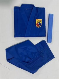 Võ phục VOVINAM + kèm đai, size 7 (vải sọc kaki) 166V (Cái)