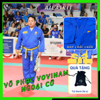 Võ Phục Vovinam Size Lớn Ngoại Cỡ Ailaikit| Bộ Đồ Võ Phục Loại A Vải Tốt May Bền Chắc tặng kèm đai