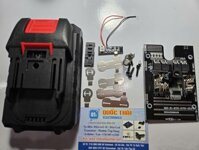 VỎ PIN MAKITA 5S 1P KÈM MẠCH BẢO VỆ PIN 21700 XẢ 120A (KÈM MẠCH BÁO DUNG LƯỢNG PIN)