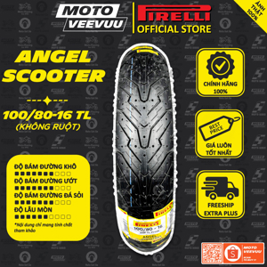 Vỏ Pirelli 100/80-16 Angel Scooter