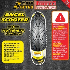 Vỏ Pirelli 110/70-16 Angel Scooter