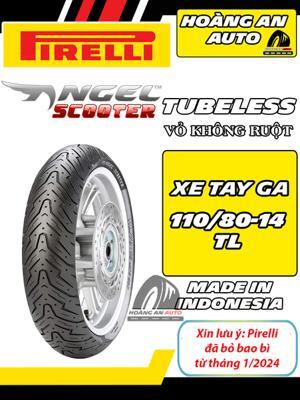 Vỏ Pirelli 110/80-14 Angel Scooter