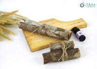 Vỏ quế khô thơm tự nhiên thắt nơ dây thừng xinh xắn 100gr PKCA-01