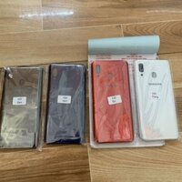 Vỏ samsung A20 có khay sim kính camera khung sườn