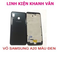 VỎ SÁMSUNG A20 MÀU ĐEN