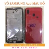 VỎ SAMSUNG A20 MÀU ĐỎ