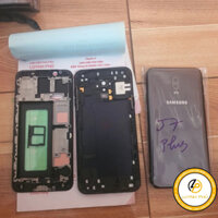 Vỏ samsung J7 plus c710 bộ có khay sim khung