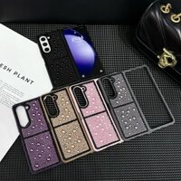 Vỏ Sang Trọng Cho Samsung Galaxy Z Fold6 Z Fold5 Fold4 Fold3 Thiết Kế Sáng Tạo Shiny Z Fold 6 5 4 3 Vỏ Điện Thoại Cao Cấp