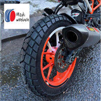 Vỏ sau KTM390, KTM200, KTM 390 adv độ lốp gai hỗn hợp size 130/80-17