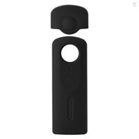 Vỏ silicon bảo vệ Camera Andoer có nắp ống kính cho máy ảnh Ricoh Theta V 360 độ