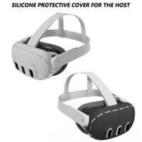 Vỏ silicon hình tròn R * cho tai nghe Quest3 Vỏ bảo vệ da