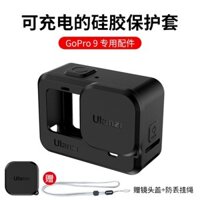 Vỏ silicon Ulanzi G9-1 cho camera hành động GoPro Hero9, vỏ bảo vệ, phụ kiện vlog
