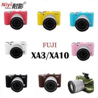 Vỏ Silicone Cao Su Bọc Bảo Vệ Máy Ảnh Fujifilm Fuji XA3 XA10 X-A3 X-A10 - Đen