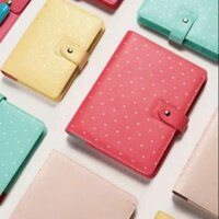 Vỏ sổ gáy còng chấm bi