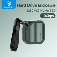 Vỏ SSD Hagibis 2230 M.2 NVMe USB 3.2 Gen 2 10Gbps sang NVMe PCI-E M.2 SSD gắn ngoài SSD cho máy tính xách tay iPhone 16 Pro iPad