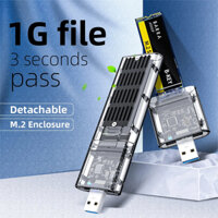 Vỏ SSD M2 M.2 Sang USB 3.0 5Gbps Vỏ SSD Tốc Độ Cao Cho SATA M.2 Cho NGFF SSD 2242 2260 2280 Bộ Chuyển Đổi Thẻ