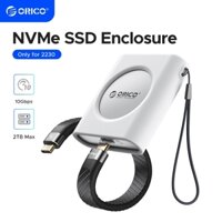 Vỏ SSD ORICO M.2 2230 NVMe Nhôm 10Gbps có vỏ silicon cho iPhone 15 / Pro Max (IP30)