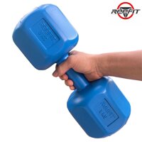 Vỏ tạ tay nhựa bát giác 9kg REEFIT 1 VỎ