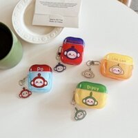 Vỏ Tai Nghe Teletubbies Silicon Mềm Cho AIRPODS 4 PRO2 1 / 2 / 3 Vỏ TPU Mềm Chỉ Bảo Vệ Phụ Kiện