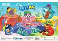 Vở tập vẽ A4 dán gáy 20 trang ĐL 100gsm